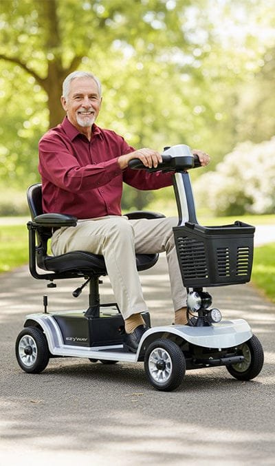 EZYWAY S-02 – קלנועית חשמלית מתקפלת – תמונה 6